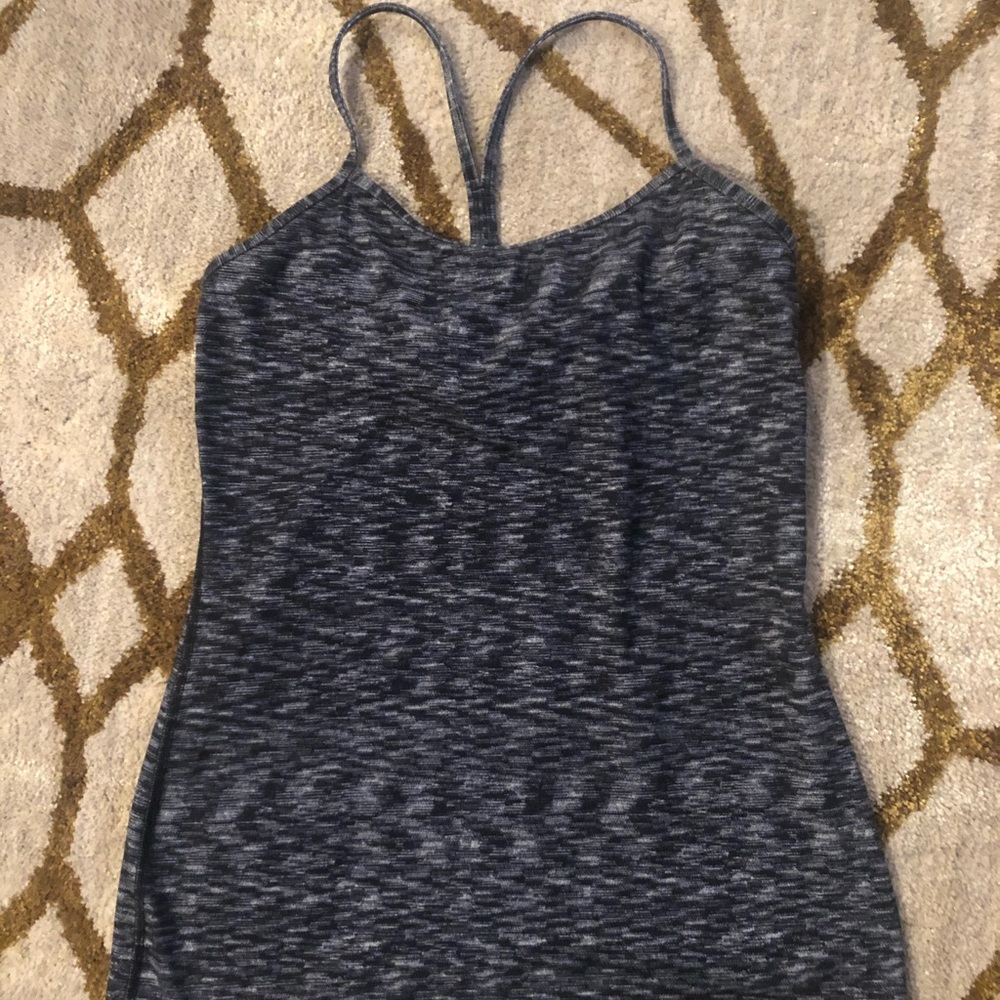 Gray Lululemon Tank Top